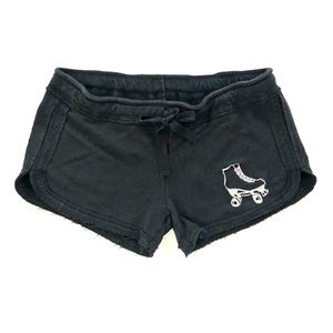 Roller Skate Black Shorts, Boxercraft Brand